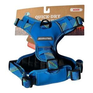 New Arcadia Trail® Quick Dry Dog Blue Harness M